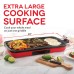  Everyday 1500 Watts Nonstick Electric Griddle, Red