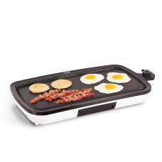 Dash Everyday 1500 Watts Nonstick Electric Griddle, White