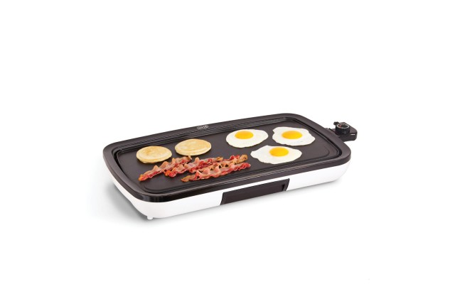  Everyday 1500 Watts Nonstick Electric Griddle, White