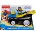 DC Super Friends Fisher-Price Little People 2-in-1 Batmobile Vehicle Set, Multicolor