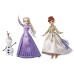  Elsa, Anna & Olaf Deluxe Fashion Doll Set, Multicolor