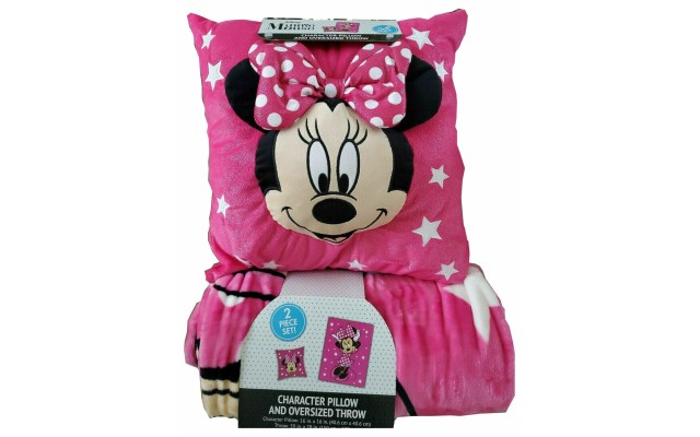  Jay Franco Licensed Character Throw & Pillow Set, 2-Pc.