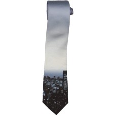 DKNY Men’s Photo Realistic Skyline Tie