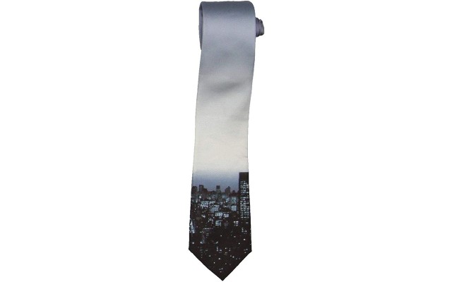 Men’s Photo Realistic Skyline Tie