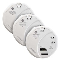 First Alert Z-Wave Smoke and Carbon Monoxide Combo Alarm, 3-pack