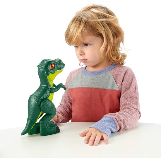 Fisher-Price  Jurassic World T.Rex XL Dinosaur Figure 9.5″, Green