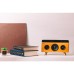 High Efficiency Full Range Driver Bamboo Rechargeable Bluetooth Speaker with Built-in Mic, BRS-330