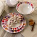  Orleans 12-pc. Ceramic Dinnerware Set, Red