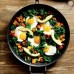  Diamond Pro 14” Non-stick Coating Hard Anodized Jumbo Skillet, Black 1559868