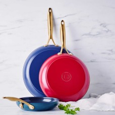 GreenPan Jewel Hard Anodized Ceramic Nonstick 3-piece Ceramic Skillet Set