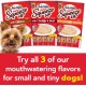  Dog Delectables Squeeze Up Lickable Wet Dog Treats for Small & Tiny Dogs, Multiple Flavors (Chicken & Beef, 8-Packs)