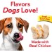  Dog Delectables Squeeze Up Lickable Wet Dog Treats for Small & Tiny Dogs, 32 Dog Treat Tubes Multiple Flavors (Chicken, 8-Packs)