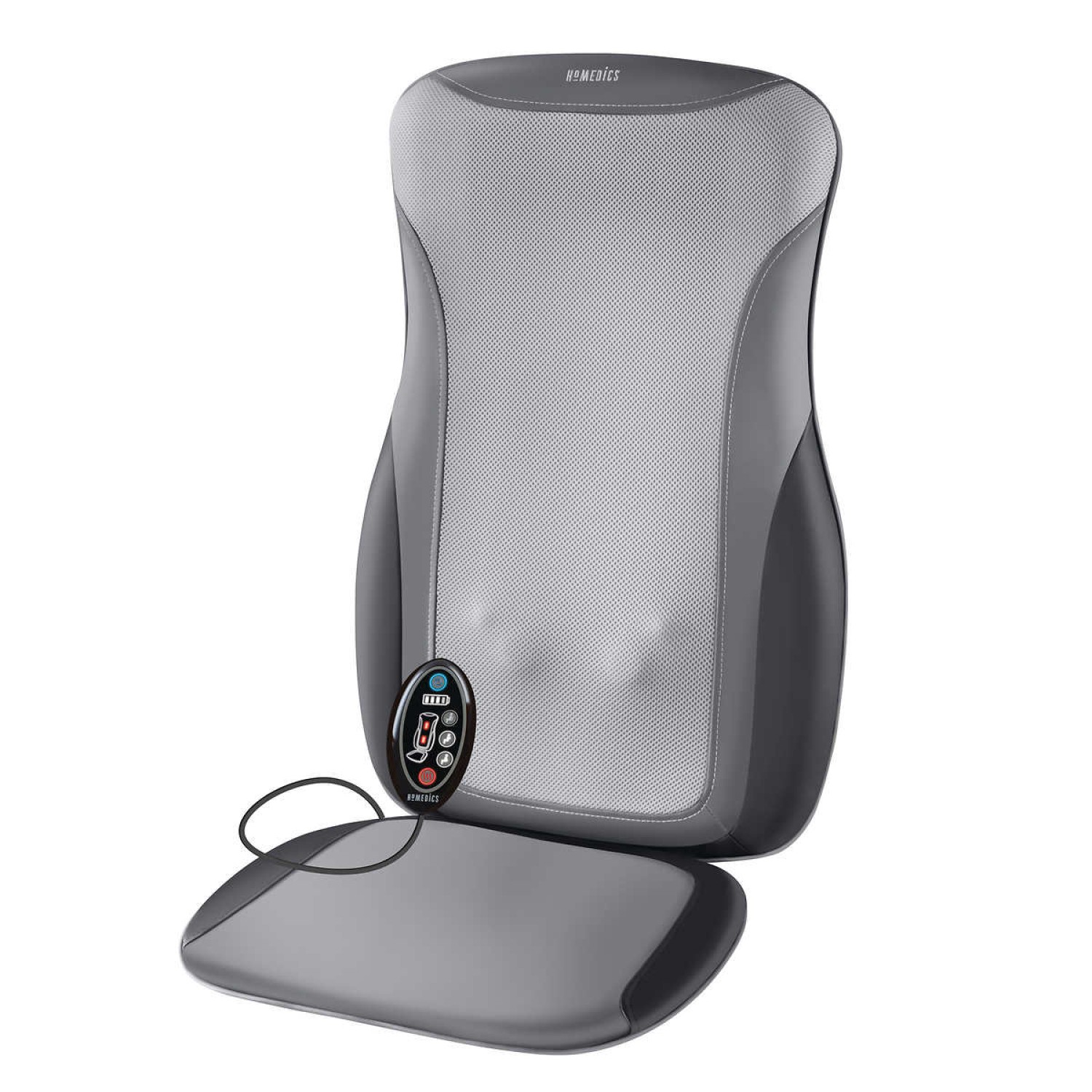 Homedics MCS-621H Cordless Deep-Kneading Shiatsu Massage Cushion with Heat