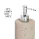 Honey-Can-Do Bath Accessory Set Cement, 4-Pack Gray BTH-08730