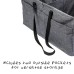 Honey-Can-Do Large Trunk Organizer, Gray, For Bulk Carrying, Oto Organiser