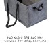 Honey-Can-Do Large Trunk Organizer, Gray, For Bulk Carrying, Oto Organiser