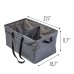 Honey-Can-Do Large Trunk Organizer, Gray, For Bulk Carrying, Oto Organiser