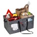Honey-Can-Do Large Trunk Organizer, Gray, For Bulk Carrying, Oto Organiser
