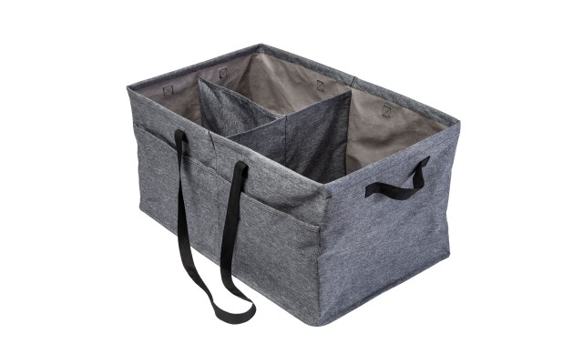 Honey-Can-Do Large Trunk Organizer, Gray, For Bulk Carrying, Oto Organiser