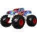  Monster Trucks 1:24 Scale Race Ace Vehicles, Collectible Die-Cast toy Trucks, Multicolor
