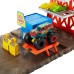  Monster Trucks Blast Station Playset HW Demo Derby, Multicolor