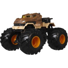 Hot Wheels Monster Trucks, Collectible Die-Cast Metal Toy Trucks with Giant Wheels & Stylized Chassis
