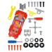  Ready to Race Car Builder 29 pc. Build It! Costomize It!, Multicolor