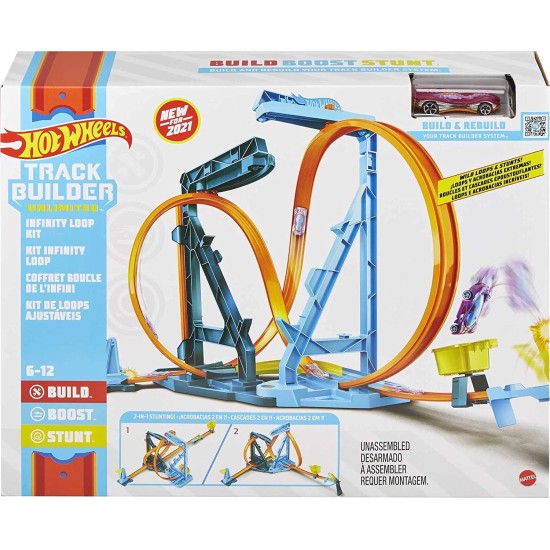  Track Builder Unlimited Infinity Loop Kit GVG10, Multicolor