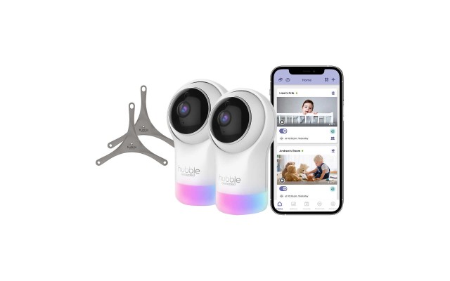  Nursery Pal Glow Deluxe Twin 1080p HD Baby Monitor, HCSNPGLHDL2