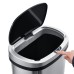  Oval Kitchen Motion Sensor Trash Can, Automatic Sensor, 13.2 gal  – Stainless Steel Silver