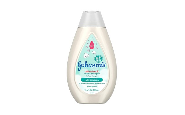 Johnson’s Baby CottonTouch Newborn Body Wash & Shampoo, 13.6 Fl Oz