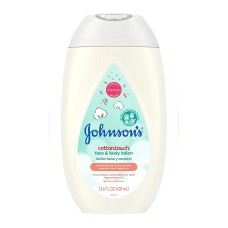 Johnson’s CottonTouch Baby Face & Body Lotion, 13.6 fl oz