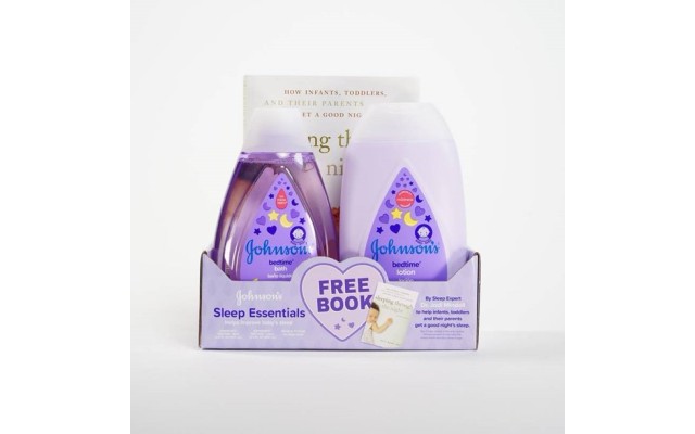 Johnson’s Sleep Essentials 2 Piece Giftset with FREE Book