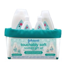 Johnson’s Touchably Soft Newborn Gift Set 5 pc.