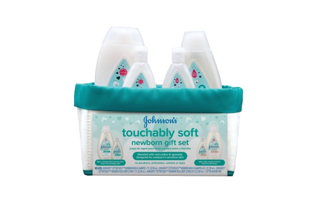 Johnson’s Touchably Soft Newborn Gift Set 5 pc.