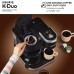  12 Cup K-Duo Single Serve and Carafe Coffee Maker, Black