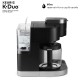  12 Cup K-Duo Single Serve and Carafe Coffee Maker, Black