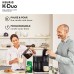  12 Cup K-Duo Single Serve and Carafe Coffee Maker, Black