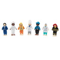 KidKraft 7-Pc. Professionals Doll Set
