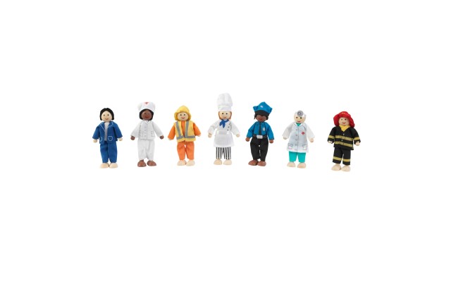 KidKraft 7-Pc. Professionals Doll Set