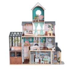 KidKraft Celeste Mansion Dollhouse with EZ Kraft Assembly
