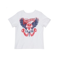 Kidsy Boys Renegades Graphic Printed Peruvian Cotton T-shirt – Short Sleeve, Crewneck
