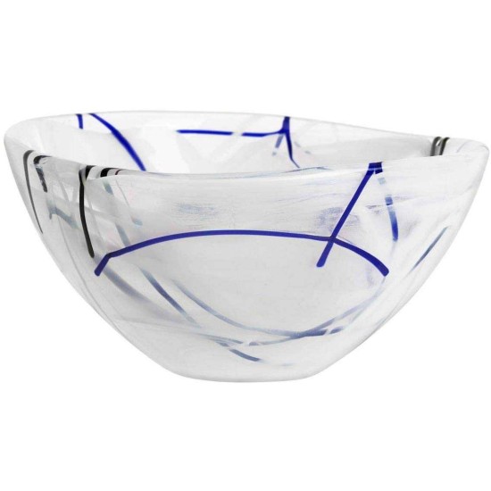  Contrast Small Bowl, White