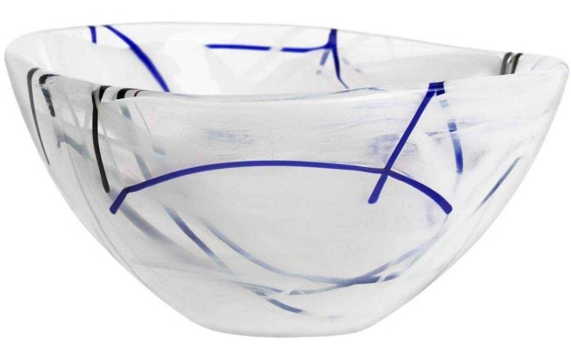  Contrast Small Bowl, White