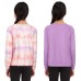  Youth Long Sleeve Tee, 2-Pack, Purple, Large