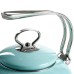  1.5-Quart Martha Blue Tea Kettle, Aqua