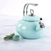  1.5-Quart Martha Blue Tea Kettle, Aqua