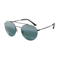 Maui Jim Pele’s Hair Matte Black Neutral Grey 100% UV Polarized Unisex Sunglasses, 814-2M