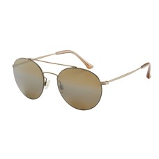 Maui Jim Pele’s Hair Matte Gold Bronze 100% UV Polarized Unisex Sunglasses, H814-16M