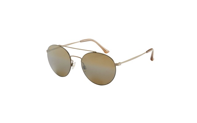  Pele’s Hair Matte Gold Bronze 100% UV Polarized Unisex Sunglasses, H814-16M